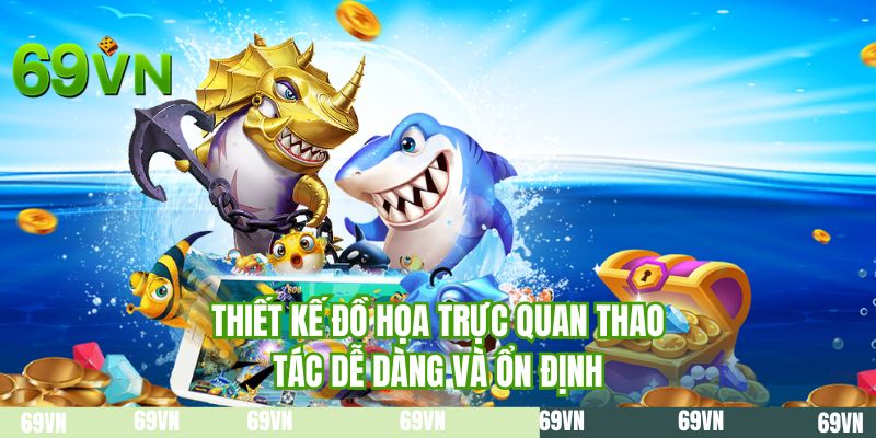 Thiết kế đồ họa trực quan thao tác dễ dàng và ổn định